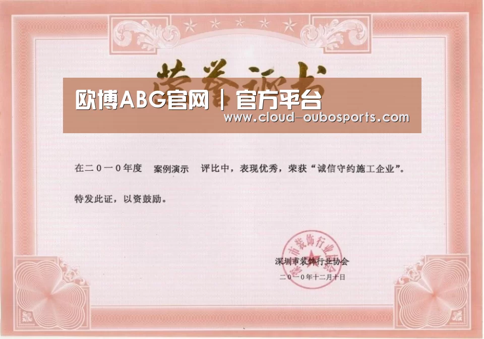 荣誉证书二(图1)