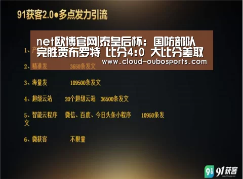 net欧博官网|泰皇后杯: 国防部队 完胜贾布罗特 比分4:0 大比分差取胜(图2) 欧博官网
